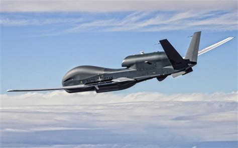 Download wallpapers Northrop Grumman RQ-4 Global Hawk, Unmanned aerial ...