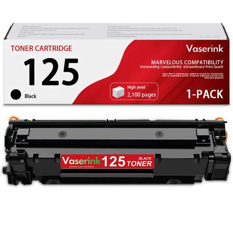 CRG 125 Toner Cartridge Black Replacement for Canon ImageCLASS LBP6000 ...