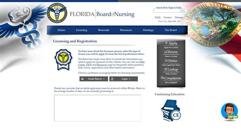 Florida Board of Nursing: Licensing Process - Heartbeat.ai