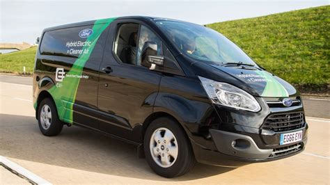 Ford Transit plug-in-hybrid van testing in U.K. - Autoblog