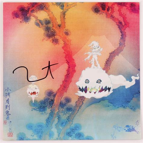 Kanye West Signed "Kids See Ghosts" Vinyl Record Album Cover (JSA COA ...