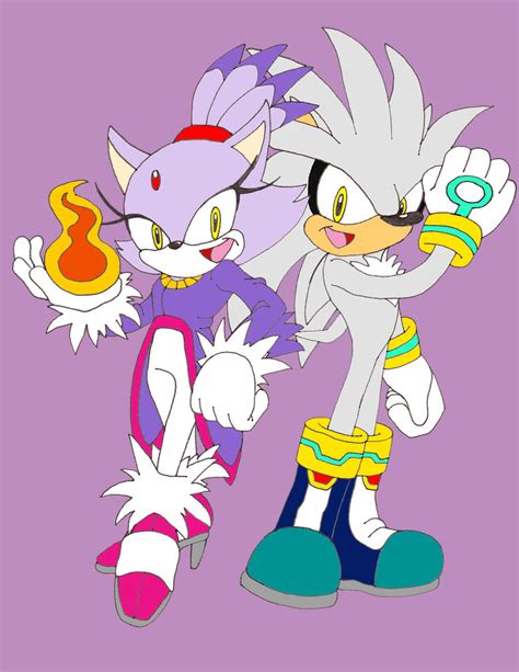 Blaze and Silver by sammychan816 on DeviantArt