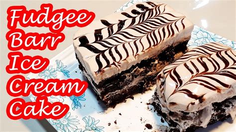 Fudgee Bar Ice Cream Cake No Bake 3 Ingredient Dessert - Cake Walls