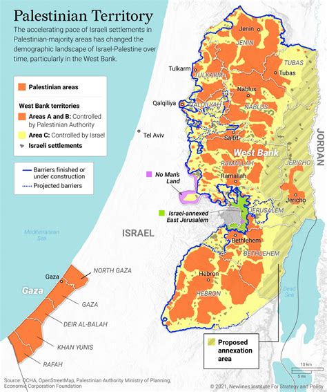 Palestine Map 2019