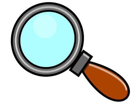 Detective clipart magnifying glass clipart 4 – Clipartix