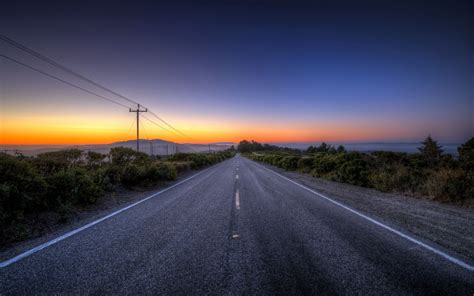 Sunset Road Wallpapers - 4k, HD Sunset Road Backgrounds on WallpaperBat