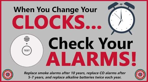 Ready to Fall Back? When You Change Your Clocks, Check Your Alarms! | Mass.gov