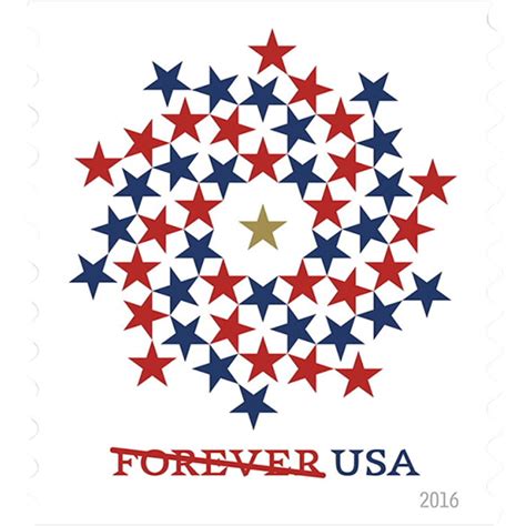 US$ 31.40 - Patriotic Spiral Stars 2016 - 10 Booklets / 100 Pcs - www ...