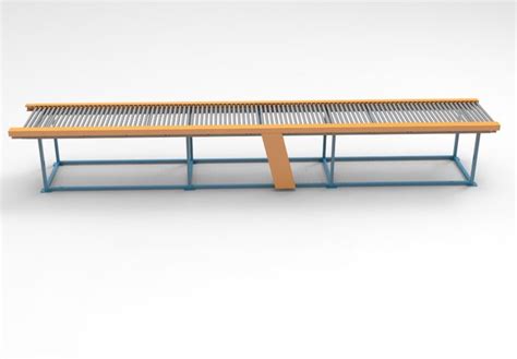 roller conveyor machine design - download free 3D model by sergenkabasakal - Cad Crowd