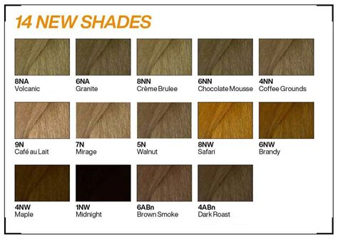 Redken Color Gels Chart 2024 - paule meghan