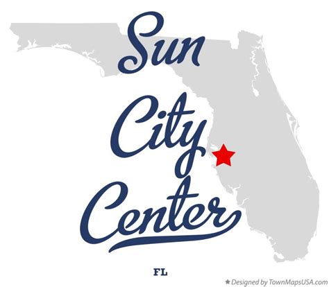 Sun City Florida Map | Zone Map