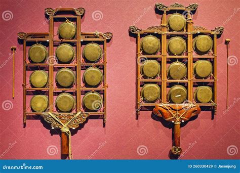 Yunluo Traditional Music Instrument of China Stock Image - Image of ...