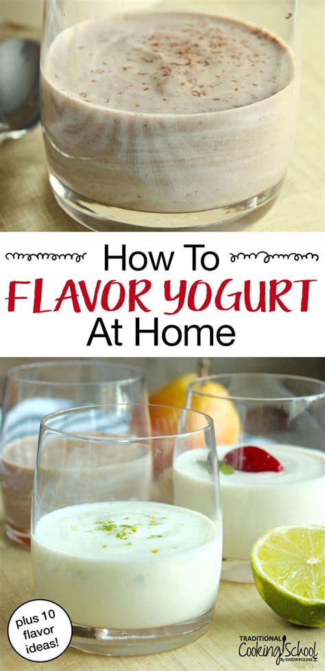 How To Flavor Yogurt At Home + 10 Flavor Ideas!