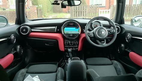 Thunder Grey Cooper S, Glowing Red interior | Mini Cooper Forum