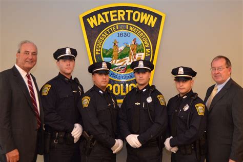 Watertown Police Department Welcomes 4 New Officers | Watertown, MA Patch