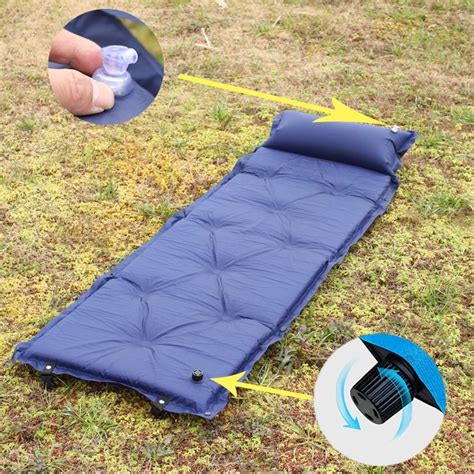Inflatable Outdoor Camping Mat Self Inflating Air Mattress Sleeping Pad ...