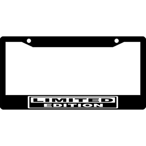 Limited Edition License Plate Frame