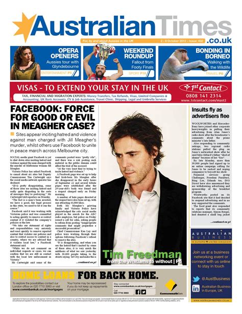 Australian Times weekly newspaper | 2 October 2012 by Jaxy - Issuu