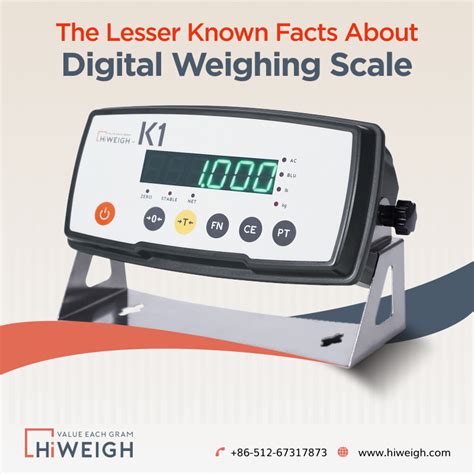 Top Facts You Didn’t Know About Digital Weighing Scale