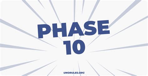 Phase 10 Rules - The ultimate guide to the Phase 10 card game