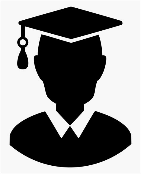 Graduate - Man With Graduation Cap Clipart, HD Png Download - kindpng