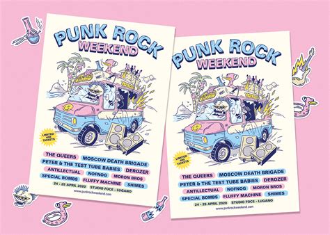 Punk Rock Weekend festival 2020 :: Behance