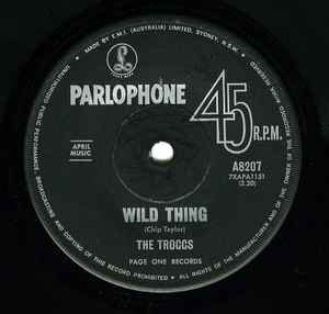 The Troggs – Wild Thing – Vinyl (7", 45 RPM), 1966 [r4093600] | Discogs