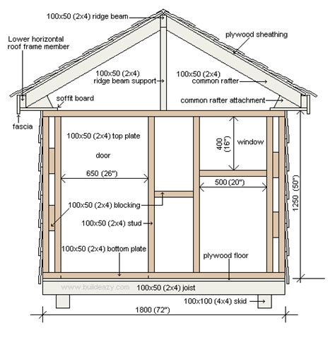 Outdoor Wooden Playhouse Plans