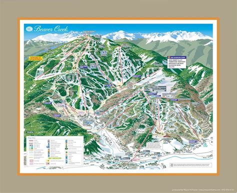 Beaver Creek Trail Map 2013 - Mount-N-Frame