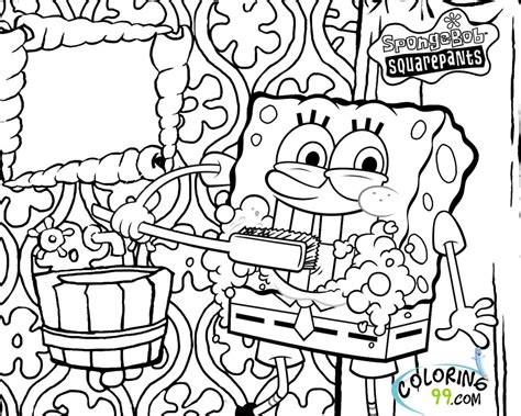 Spongebob Squarepants Coloring Pages | Minister Coloring
