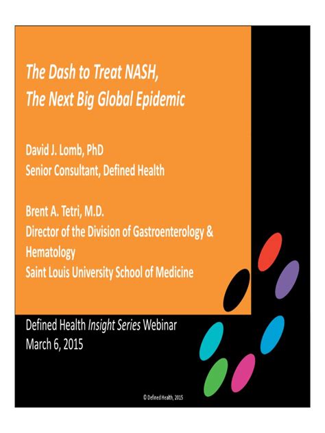 NASH Webinar | PDF | Liver | Diseases And Disorders