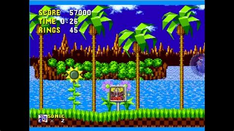 Sonic 1 Green Hill Zone Speedrun [RTA] - YouTube