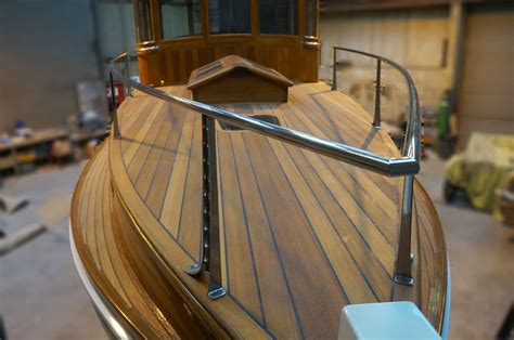 Australian Boat Restoration: Bow Handrails