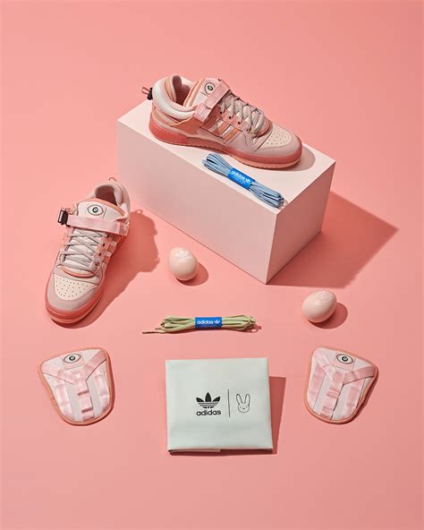 Bad Bunny adidas Pink Forum Buckle Low GW0265 Release Date ...