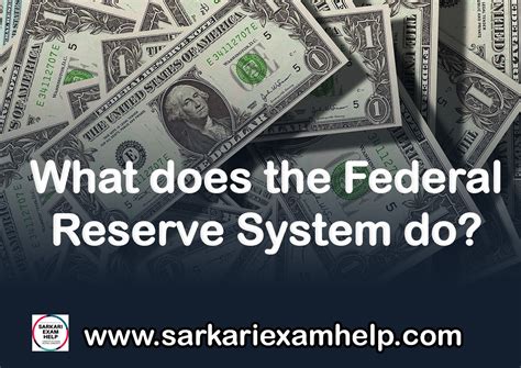 What does the Federal Reserve System do? - Sarkari Exam Help