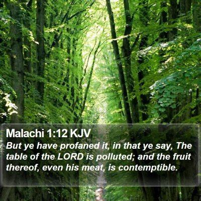 Malachi 1 Scripture Images - Malachi Chapter 1 KJV Bible Verse Pictures