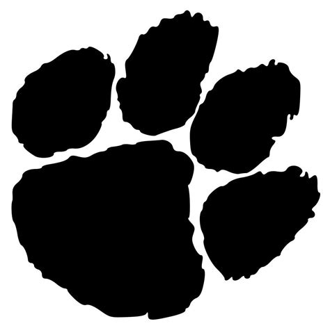 Paw clipart clemson in clemson paw clipart collection - ClipartXtras ...