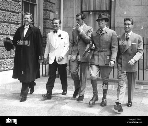 London, UK, UK. 1st July, 1954. An all male fashion show was held in ...