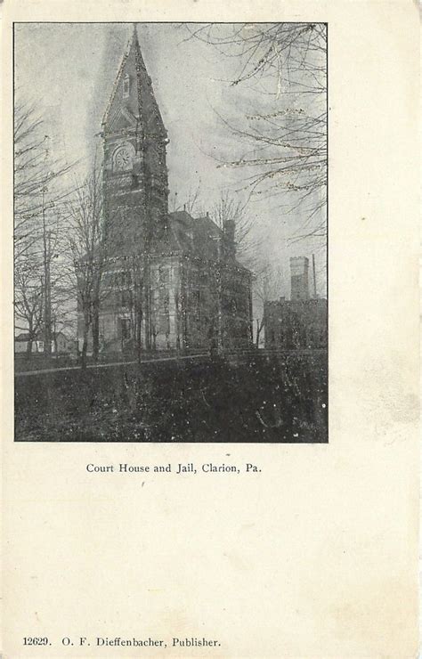 Clarion County Courthouse, Clarion PA | Clarion pennsylvania, Jail ...