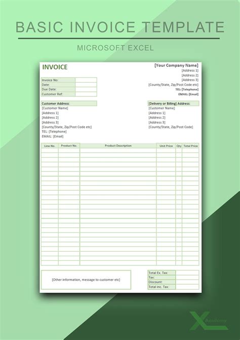 Simple Invoice Template In Ms Excel Free Excel Tutorial | Porn Sex Picture