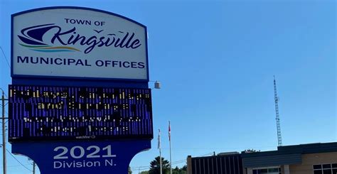 Kingsville Will Commence In-depth Study of Town’s Downtown Core - Kingsville Times