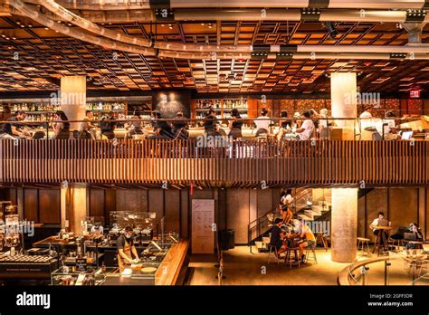 Starbucks Reserve New York Roastery Stock Photo - Alamy