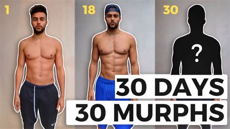 I DID 30 MURPHS IN 30 DAYS | Body Transformation | The Murph Challenge ...