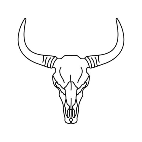 Longhorn Head Tattoo Images - Free Download on Freepik