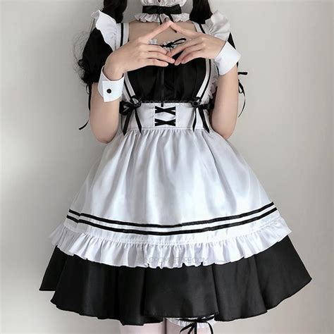 Japanese Kawaii Waifu Maid Dress SD01564 – SYNDROME - Cute Kawaii ...