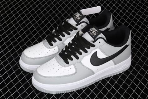 Nike Air Force 1 Low Wolf Grey White Black - FavSole.com