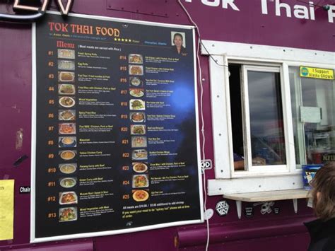 Sample Food Truck Menu Ideas