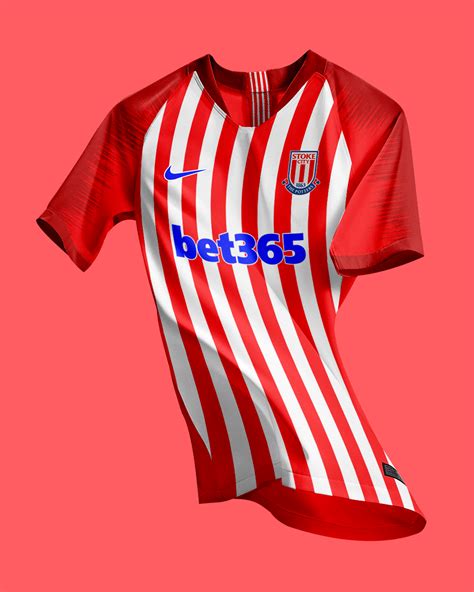 Stoke City 【Kit Concept】 on Behance Soccer Jersey, Sports Jersey, Stoke ...