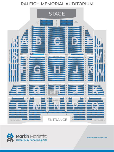 Venues and Seating Charts