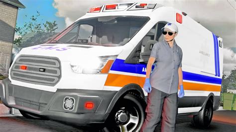 NEW Ambulance and EMS Update for Flashing Lights! - YouTube